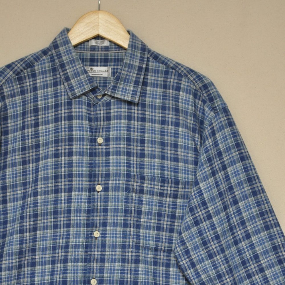 Peter Millar Mountianside Button Down Xl - image 1